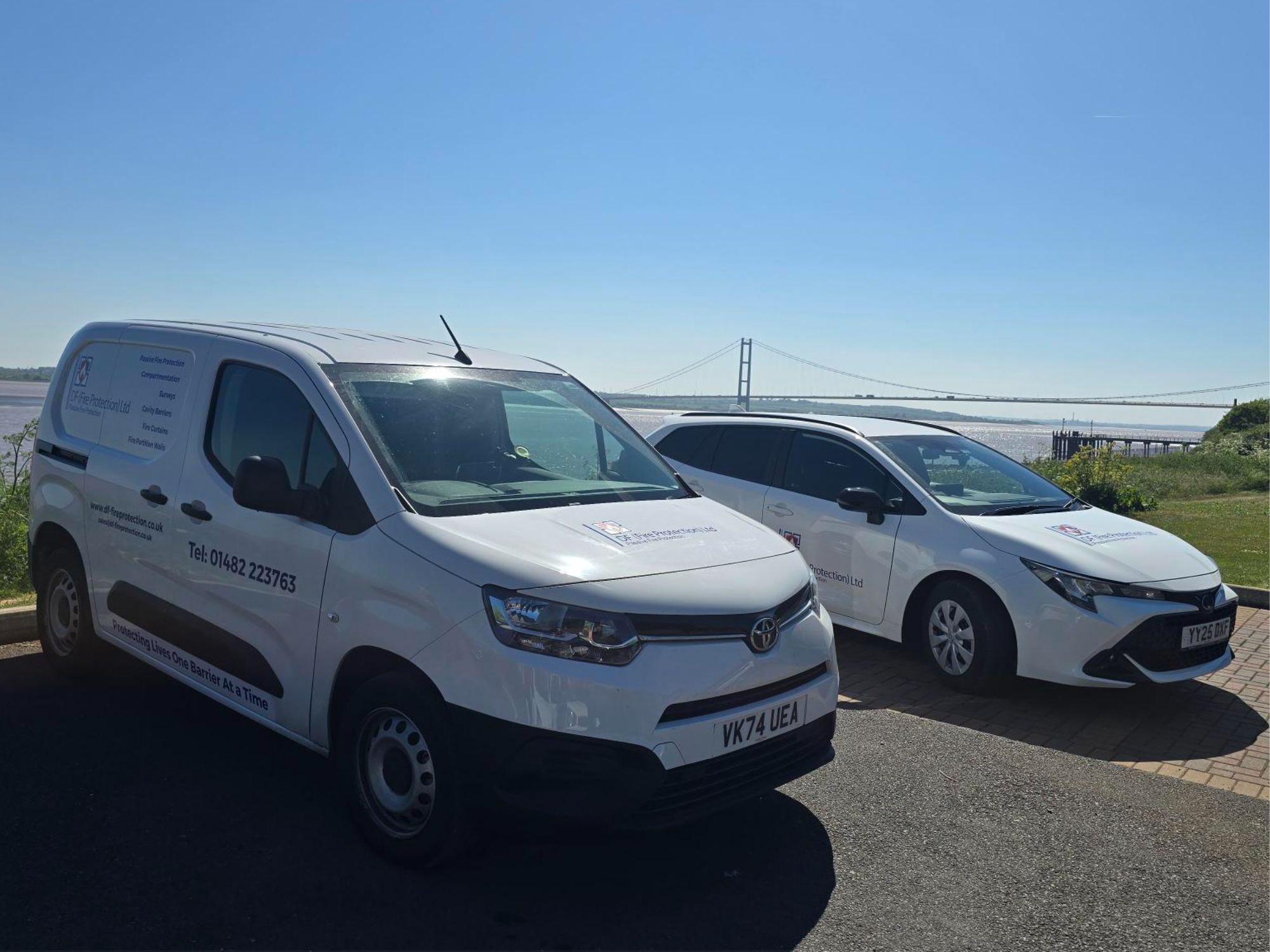 DF Fire Protection and Humber Bridge